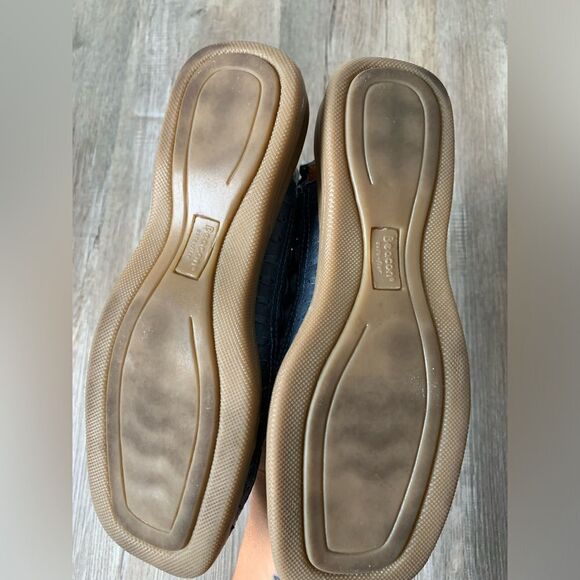 VTG Beacon Euro Flex Huaraches Sandals Leather Blue Mary Jane Size 6 6.5 - Picture 12 of 16